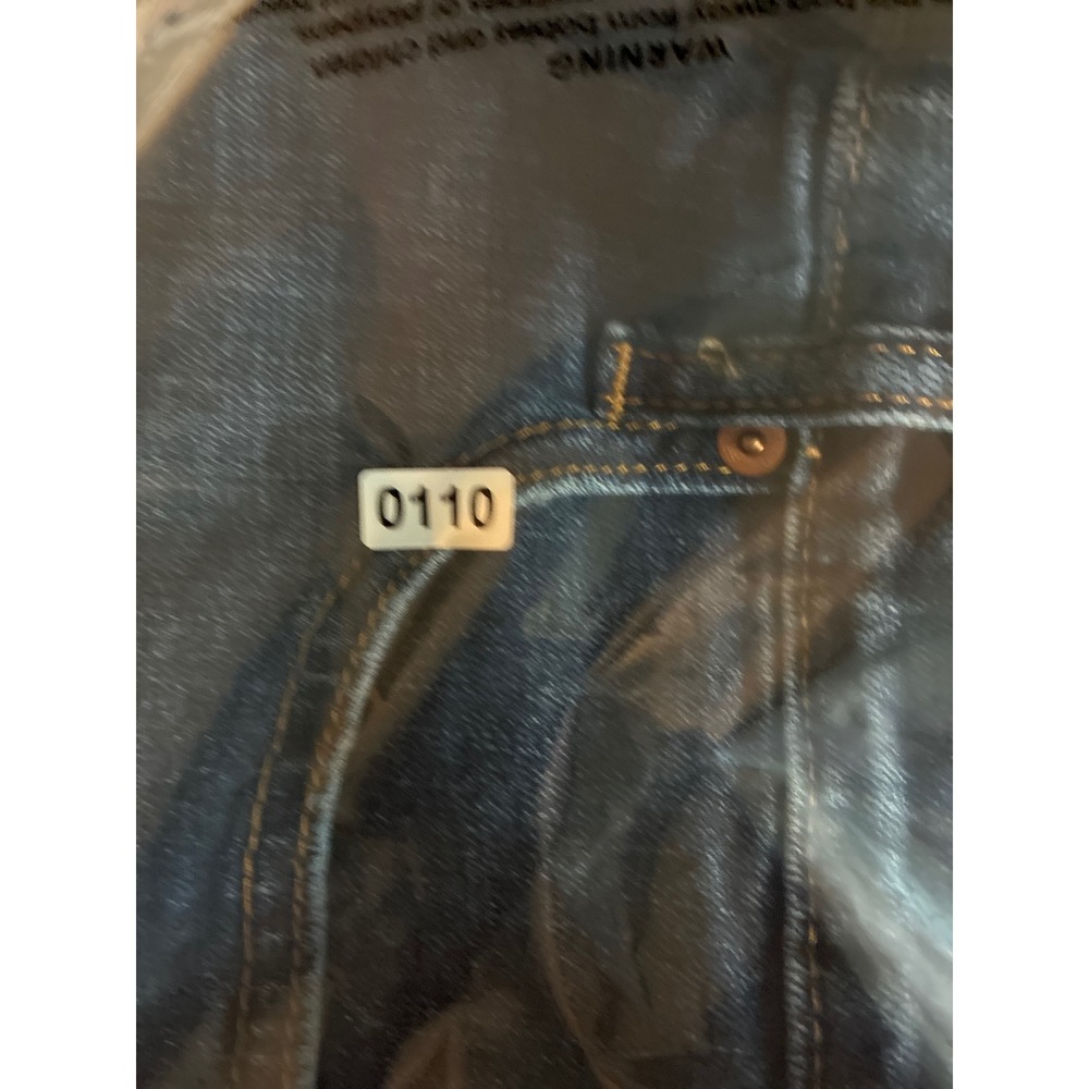 Gap Denim Womens 29 5 Inch Short Dark Wash Raw Hem Stretch Jean Shorts 0110 - Picture 7 of 7